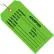 Global Industrial™ Inspection Tag "Accepted", Pre Wired#5, 4-3/4"L x 2-3/8"W, Green, 1000/Pk