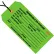 Inspection Tag "Repairable Or Rework", Pre Strung, #5, 4-3/4"L x 2-3/8"W, Green, 1000/Pack