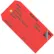 Global Industrial™ 2 Part Inspection Tag "Rejected", #5, 4-3/4"L x 2-3/8"W, Red, 500/Pack