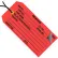 Global Industrial™ 2 Part Inspection Tag Rejected Pre Strung, #5 4-3/4"L x 2-3/8"W Red, 500/Pk