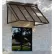 Awntech H23-6BRZ, Standing Seam Awning 6' 8"W x 3'D x 2'H Bronze