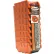 Homak® Plastic Small Bin, 6-1/2"L x 4-1/8"W x 13-1/2"H, Orange