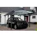 Hanover HANCARPRT19X10-GRY Aluminum Carport, 226-11/16"L x 118"W x 86-3/5"H, Dark Gray