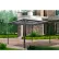 Hanover HANGAZ13X10-GRY Gazebo, 117"L x 156"W x 99"H, Dark Gray