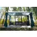 Hanover HANGAZCN13X10-GRY Gazebo, 117"L x 156"W x 99"H, Dark Gray