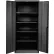 Hallowell 400 Series Commercial Storage Cabinet, 48"W x 18"D x 72"H, Ebony, Unassembled