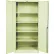 Hallowell 400 Series Commercial Storage Cabinet, 48"W x 24"D x 72"H, Parchment, Unassembled