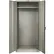 Hallowell 445W18HG 400 Series Solid Door Wardrobe Cabinet, 48x18x72, Gray, Unassembled