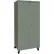 Hallowell® 800 Mobile Storage Cabinet, 36"W x 24"D x 78"H, Assembled Dark Gray
