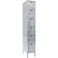 Hallowell® 6-Tier 6 Door Stainless Steel Locker, 12"W x 18"D x 78"H, Gray, Assembled