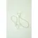 9" Premium White Ball Bungie - Package of 50 - Pkg Qty 2