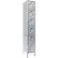 Hallowell® 6-Tier 6 Door Stainless Steel Locker, 18"W x 18"D x 78"H, Gray, Assembled