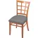 Holland Bar Stool Hampton 3130 Bristol Dining Chair, Canter Folkstone Gray Seat, Medium Finish