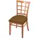 Holland Bar Stool Hampton 3130 Bristol Dining Chair, Canter Saddle Seat, Medium Finish