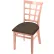 Holland Bar Stool Hampton 3130 Bristol Dining Chair, Canter Iron Seat, Natural Finish