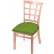 Holland Bar Stool Hampton 3130 Bristol Dining Chair, Canter Saddle Seat, Natural Finish
