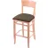 Holland Bar Stool 3160 30" Bar Stool, Canter Earth Seat, Natural Finish