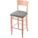 Holland Bar Stool 3160 30" Bar Stool, Canter Folkstone Gray, Natural Finish