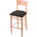 Holland Bar Stool 3160 30" Bar Stool, Canter Iron Seat, Natural Finish