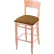 Holland Bar Stool 3160 30" Bar Stool, Canter Saddle Seat, Natural Finish