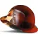 Lift Safety DAX Carbon Fiber Full Brim 50-50, Natural/Desert Camo