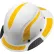 Lift Safety DAX Reflective Decals, Yellow