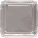 HFA® 8" Square Cake Pan, Silver, 500/Case