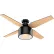 Hunter Fan 52" Cranbrook Low Profile Ceiling Fan with Light and Handheld Remote 59259 - Gloss Black