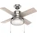 Hunter Fan 36" Loki-Polished Nickel - 2858 CFM w/ Light Kit