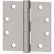 Hager Ecco Full Mortise, Five Knuckle, Ball Bearing Hinge ECBB1100 4.5" x 4.5" US26D