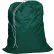 25" Drawcord Laundry Bag, Nylon, Green, Straight Bottom - Pkg Qty 12