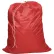 25" Drawcord Laundry Bag, Nylon, Red, Straight Bottom - Pkg Qty 12
