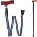 DMI Duro-Med Designer Folding Walking Cane, Adjustable Walking Cane, Blue Ice