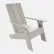 Highwood® Italica Modern Adirondack Chair, Harbor Gray
