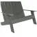 Highwood® Italica Double Wide Modern Adirondack Chair, Coastal Teak