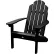 Highwood® Classic Westport Adirondack Chair, Black