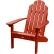 Highwood® Classic Westport Adirondack Chair, Rustic Red