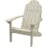 Highwood® Classic Westport Adirondack Chair, Whitewash