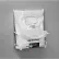 Horizon Mfg. Hair Net / Bouffant / Beard Cover Dispenser Rack, 6-1/2"H x 12-1/4"W x 5"D