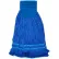 Microworks 22oz. Large Microfiber String Mop, Blue - 2504-MFWP-22B