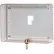 Honeywell Large Universal Thermostat Guard W/ Clear Cover Base Opaque Wallplate TG512A1009