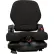 Concentric™ Heavy Duty Seat w/ Low Profile Suspension & Operator Presence Switch, Vinyl, Black
