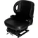 Concentric™ 390 Series High Profile Seat with Soft Suspension & Slide Rails, Foam, Black