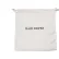 Hair Dryer Bag - White with Navy Embroidery - Pkg Qty 10