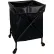Hospitality 1 Source X-Frame Laundry Hamper, Vinyl, Black