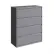Hirsh Industries® 42"W 4 Drawer Lateral File Cabinet, Arctic Silver