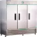 CorePoint Scientific White Diamond Refrigerator, 72 Cu.Ft., Stainless Steel Solid Door