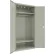 Hirsh® All-Welded Wardrobe Cabinet, 36"W x 18"D x 72"H, Light Gray