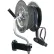 HOT-2-GO AR425 3/8" X 150' Capacity 5000 PSI Stainless Steel Pivoting Pressure Washer Hose Reel