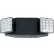Compass Lighting CU2SQB LED Emergency Light, Square Heads, Black, NiCad Battery, Damp location
